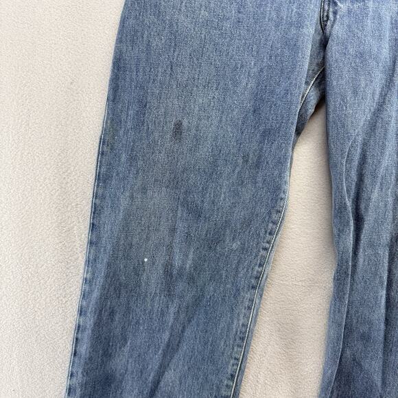 Diesel Jeans Men’s 31 Fits 30x30 Blue Kratt Straight Vintage Y2K Button Fly - Picture 3 of 16